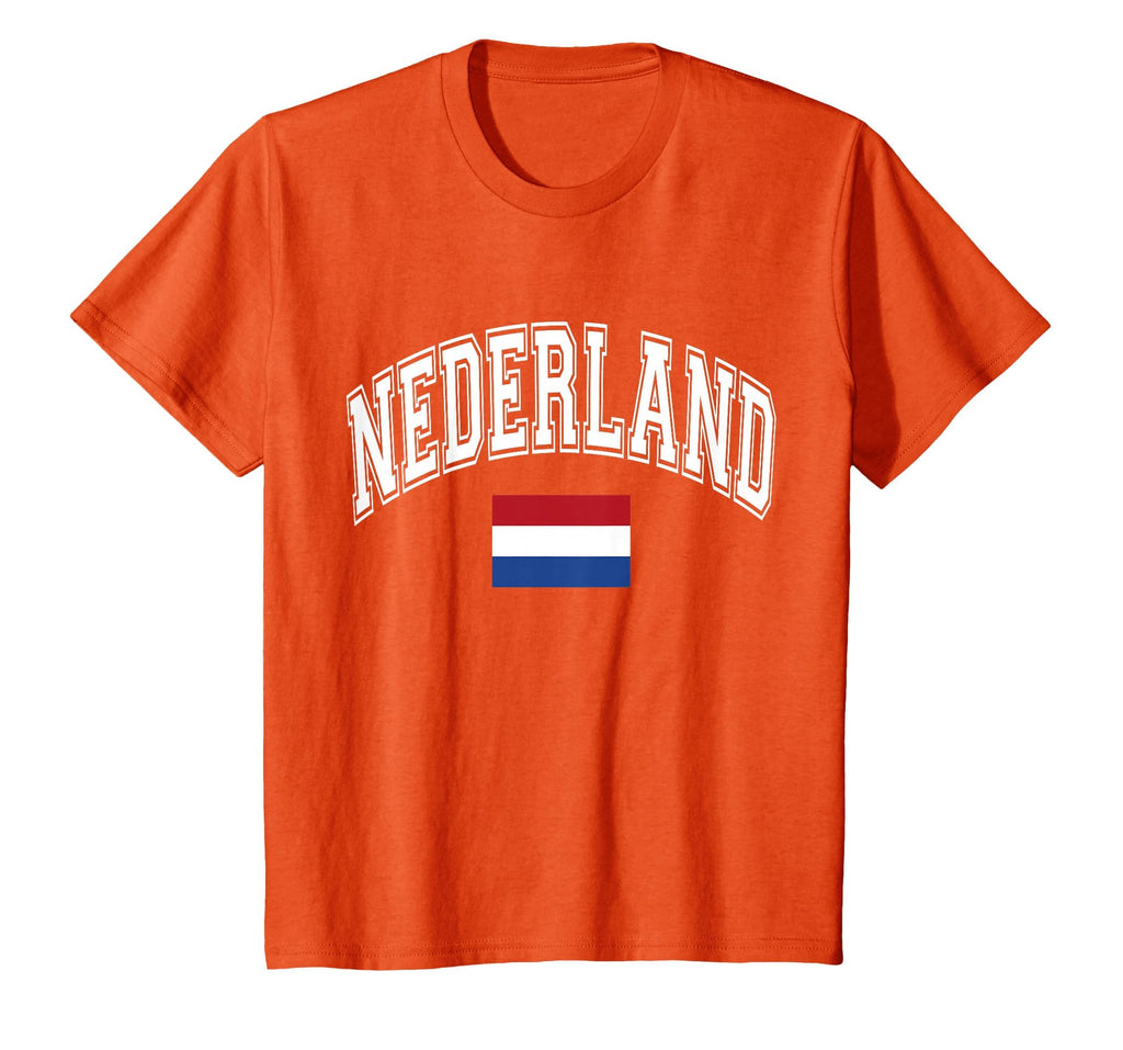 Netherlands Nederland Dutch Flag T-Shirt - Novelty Apparel Men Women - T-Shirt, Sweatshirt, Hoodie