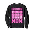 Soccer Mom Icons Soccer Sweatshirt - Novelty Apparel Unisex - T-Shirt, Sweatshirt, Hoodie