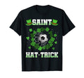 Soccer Ball Irish Clover Leaf Sport T-Shirt - Trendy Graphic Men Women - T-Shirt, Sweatshirt, Hoodie