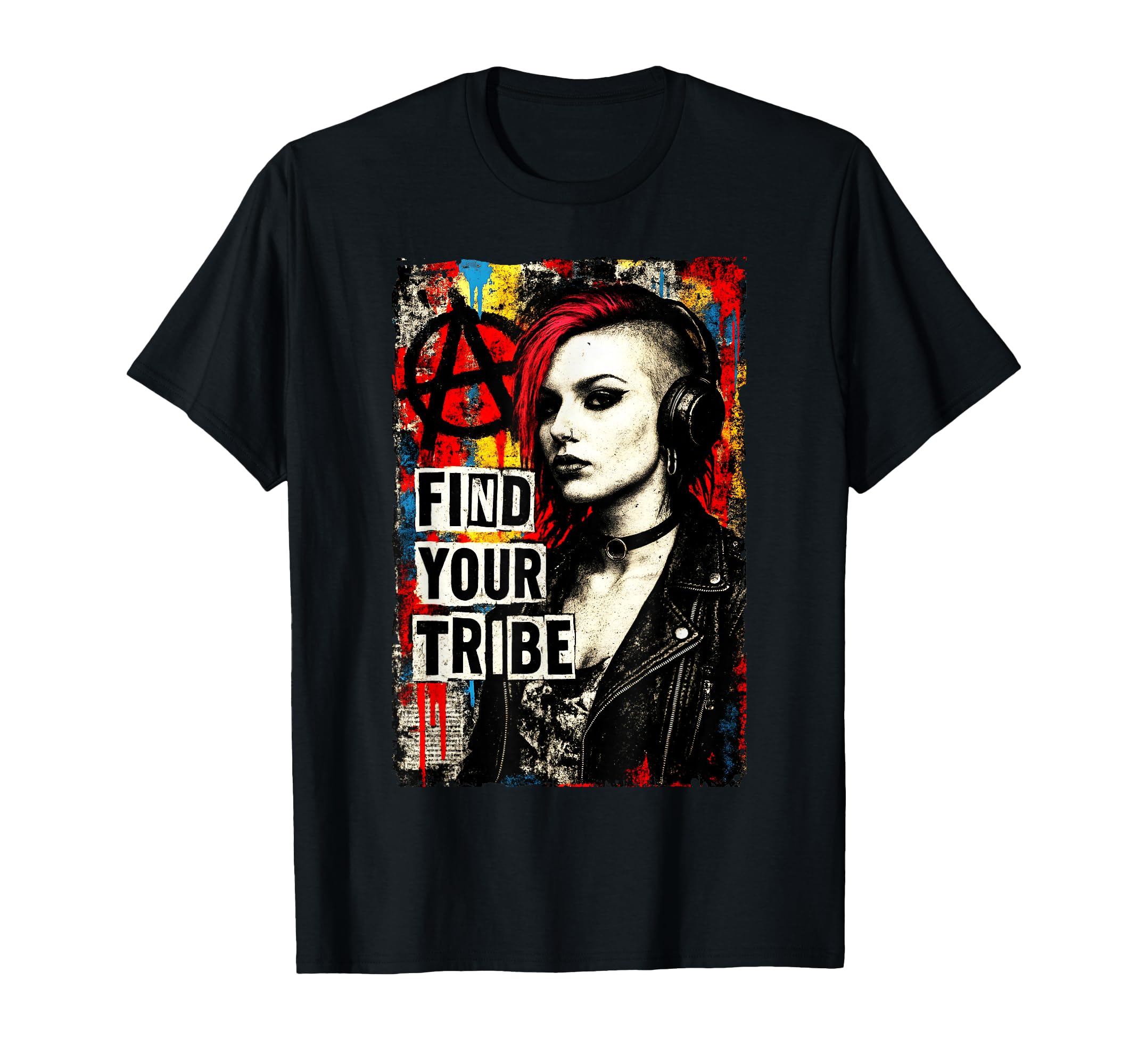 Punk 90S Grunge Urban Street Art T-Shirt - Novelty Apparel Unisex - T-Shirt, Sweatshirt, Hoodie