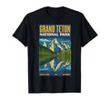 Grand Teton National Park Outdoor Us T-Shirt - Custom Art Print Men Women - T-Shirt, Sweatshirt, Hoodie