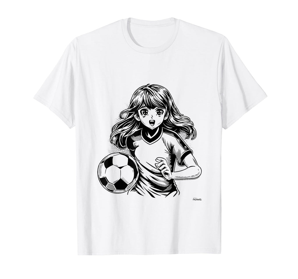 Funny Manga Comic Soccer Football Training T-Shirt - Novelty Apparel Unisex - T-Shirt, Sweatshirt, Hoodie