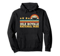 Isle Royale National Park Mountain Hoodie - Fun Novelty Design for Adults - T-Shirt, Sweatshirt, Hoodie