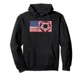 Soccer Usa Flag Goalie Ball Gift Sports Hoodie - Custom Art Print Unisex - T-Shirt, Sweatshirt, Hoodie