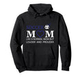 Soccer Mom Like Normal Mom But Louder And Hoodie - Custom Art Print Unisex - T-Shirt, Sweatshirt, Hoodie