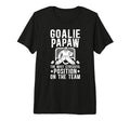 Mens Funny Hockey Goalie Papaw T-Shirt - Casual Everyday Wear for Adults - T-Shirt, Sweatshirt, Hoodie