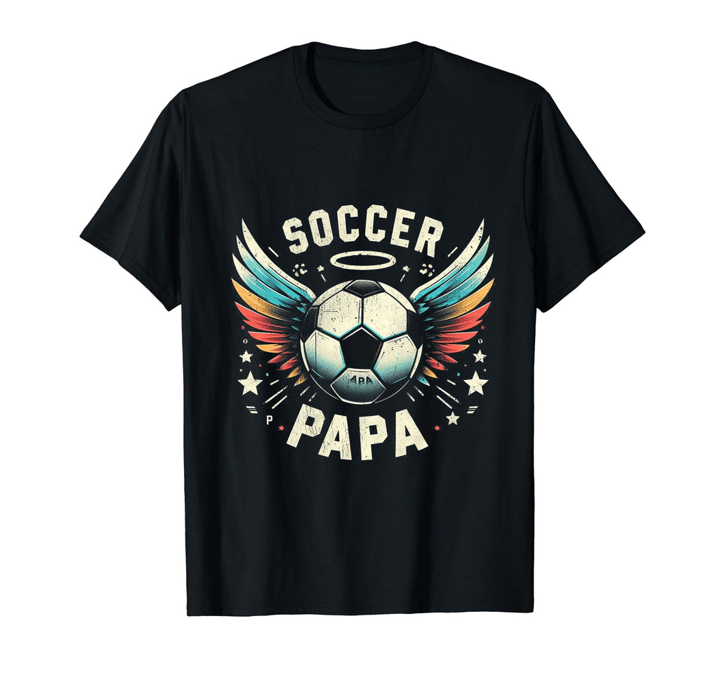 Soccer Papa Family Matching Dad T-Shirt - Novelty Apparel Men Women - T-Shirt, Sweatshirt, Hoodie