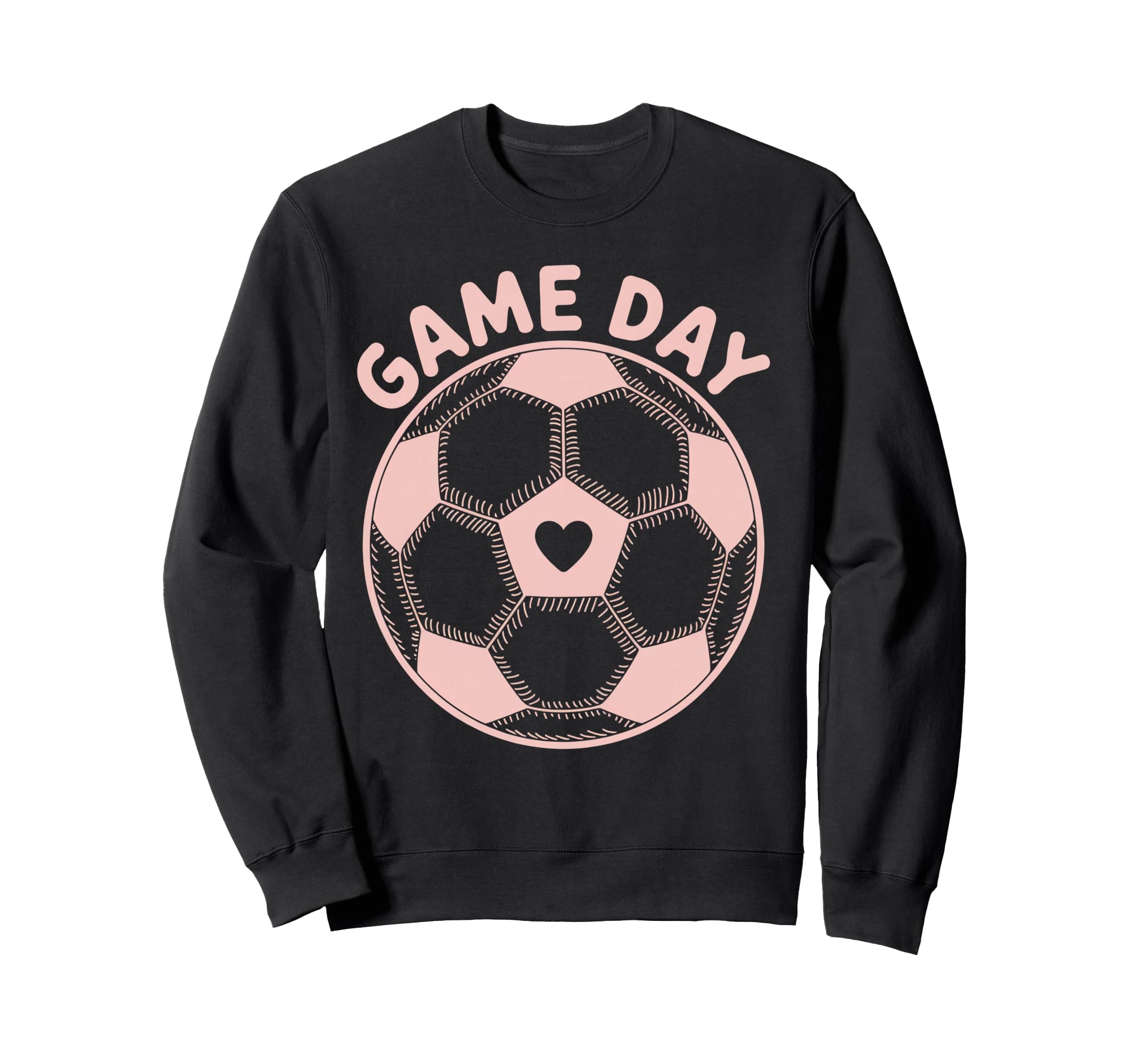 Womens Soccer Game Day Ladies Sweatshirt - Aesthetic Graphic Men Women - T-Shirt, Sweatshirt, Hoodie