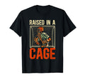 Raised Cage Lacrosse Goalkeeper T-Shirt - Fun Novelty Design Men Women - T-Shirt, Sweatshirt, Hoodie