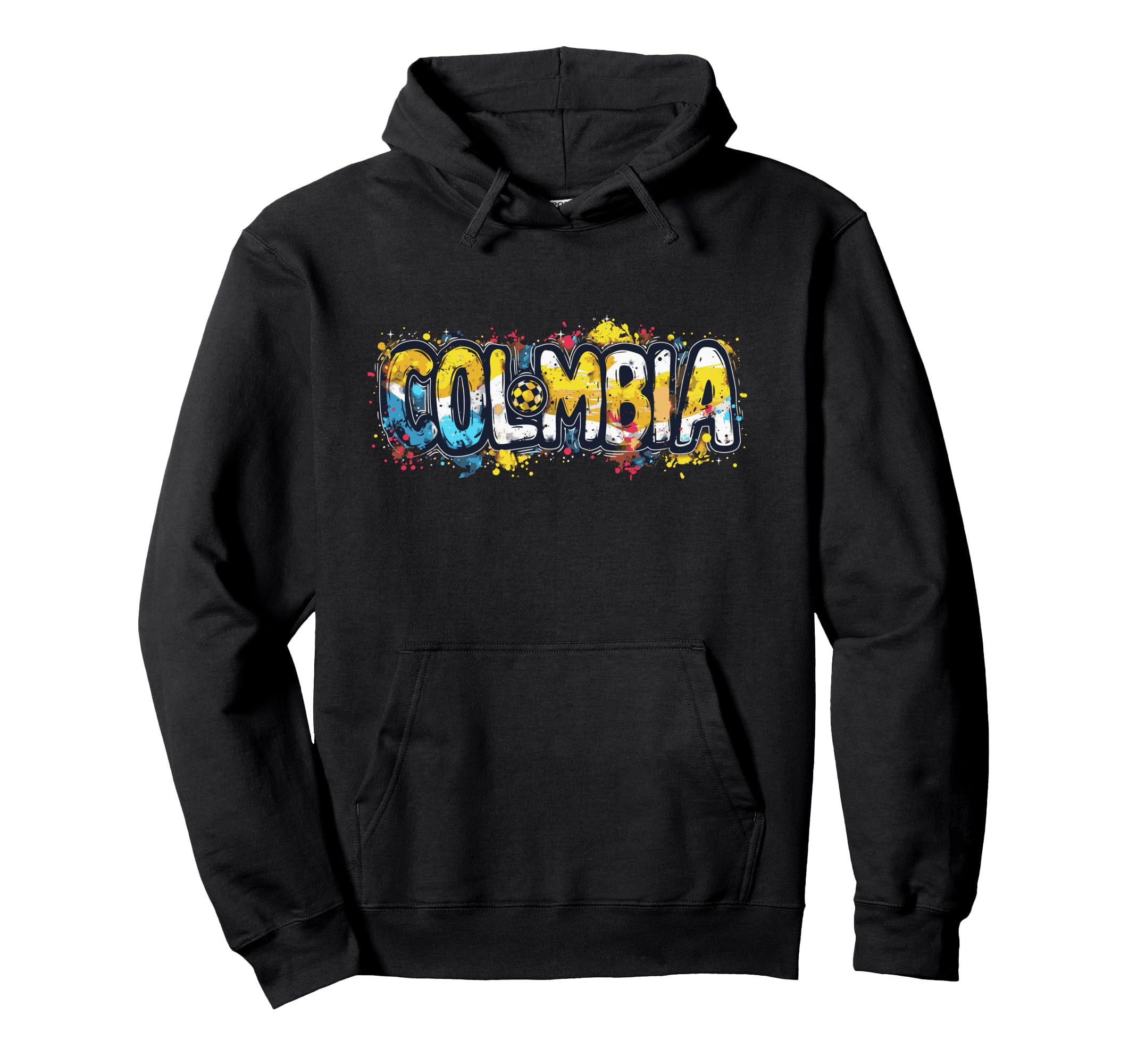 Colombia Soccer Word Art Colombian Hoodie - Custom Art Print Unisex - T-Shirt, Sweatshirt, Hoodie
