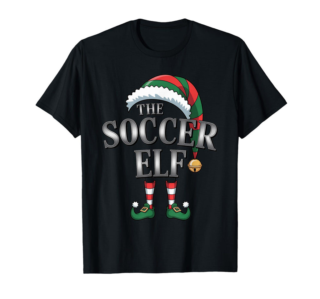 Soccer Elf Matching Family Soccer Elf T-Shirt - Minimalist Print for Adults - T-Shirt, Sweatshirt, Hoodie
