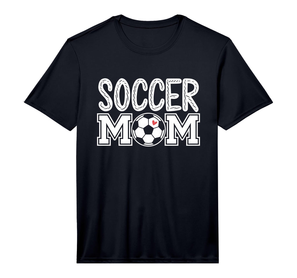 Groovy Soccer Mom Mother Soccer Mom T-Shirt - Minimalist Print for Adults - T-Shirt, Sweatshirt, Hoodie