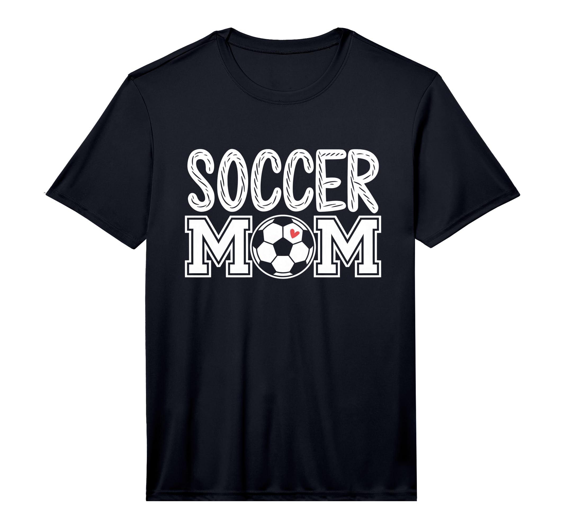Groovy Soccer Mom Mother Soccer Mom T-Shirt - Minimalist Print for Adults - T-Shirt, Sweatshirt, Hoodie