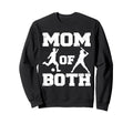 Mom Both Funny Soccer Baseball Mom Sweatshirt - Aesthetic Graphic Unisex - T-Shirt, Sweatshirt, Hoodie