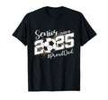 Proud Dad 2025 Senior Soccer Ball T-Shirt - Casual Everyday Wear Unisex - T-Shirt, Sweatshirt, Hoodie