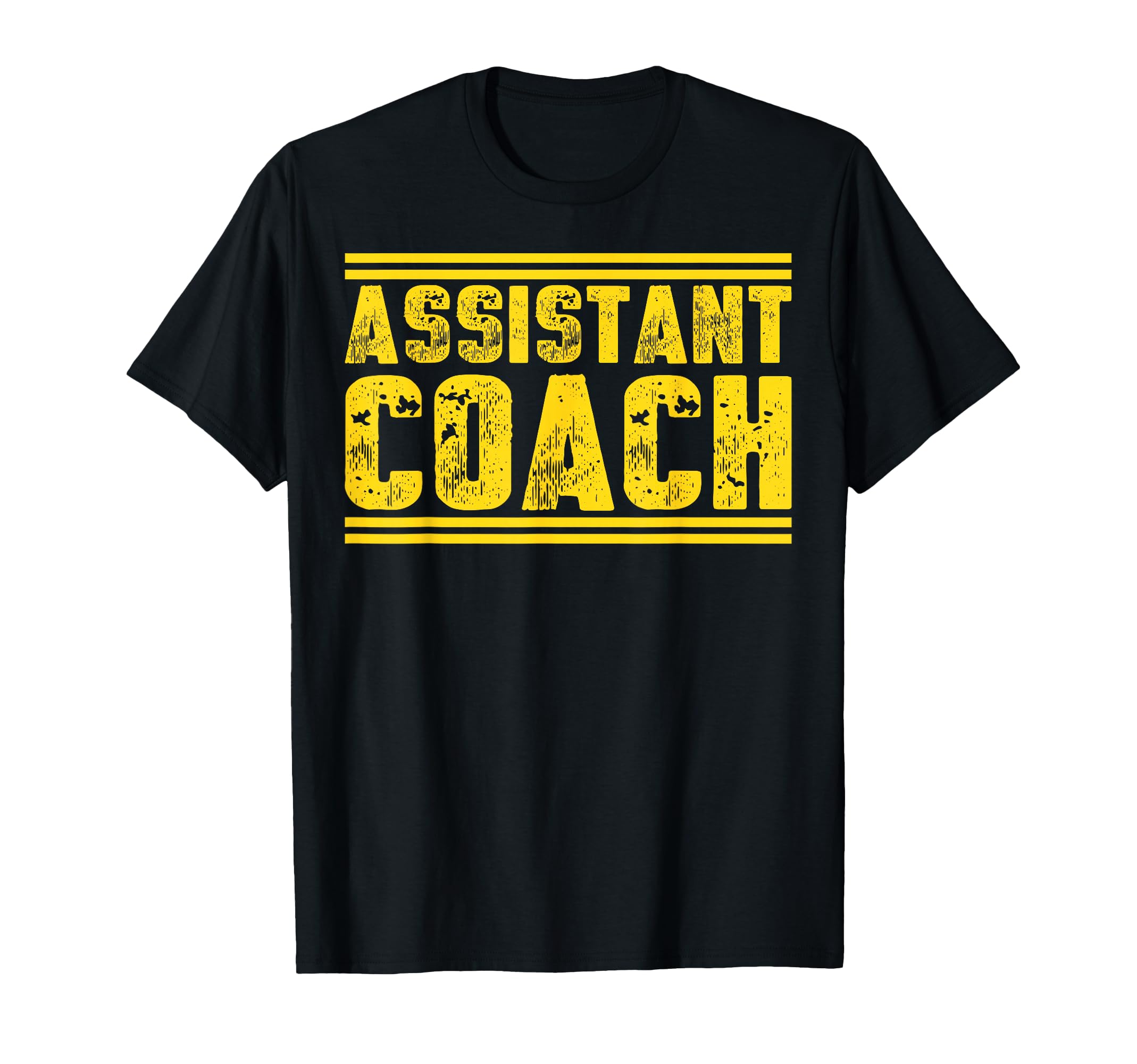 Assistant Coach Dad Professional T-Shirt - Minimalist Print Men Women - T-Shirt, Sweatshirt, Hoodie