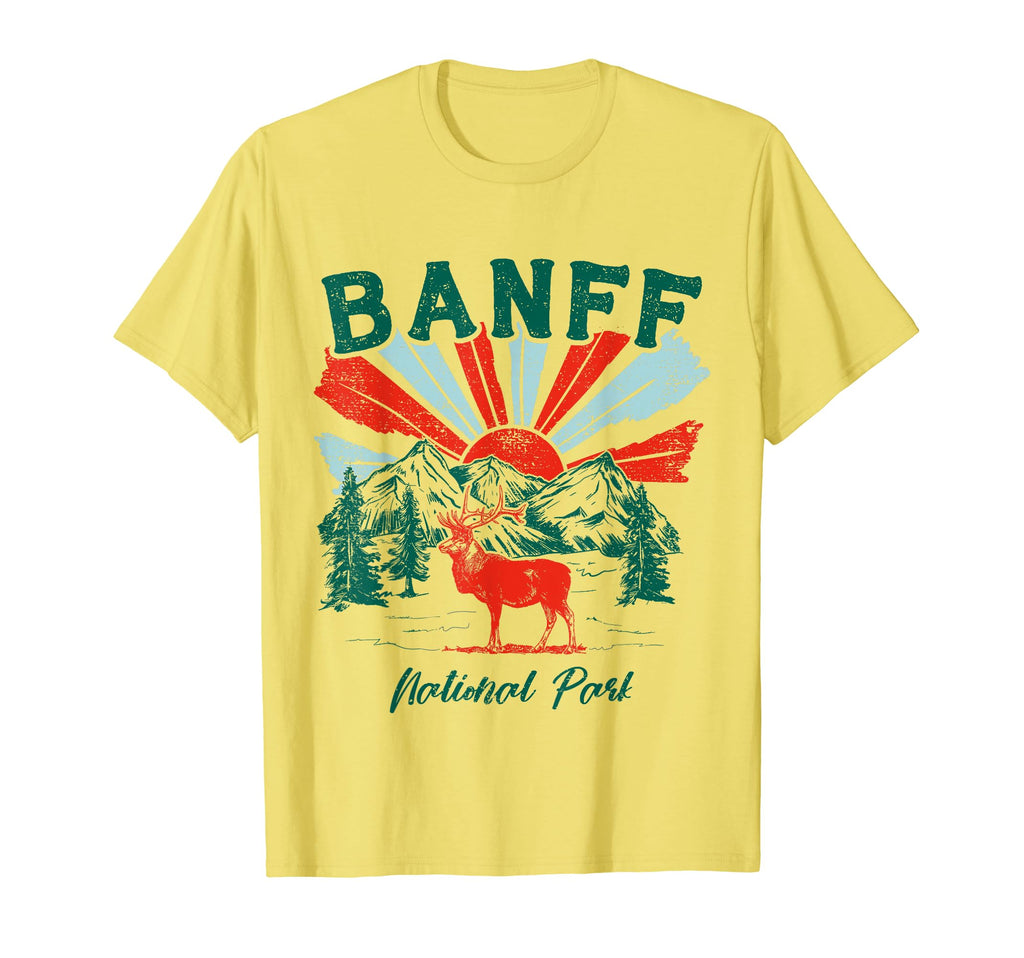 Banff Canadian National Park Souvenir T-Shirt - Novelty Apparel for Adults - T-Shirt, Sweatshirt, Hoodie