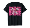 Womens Coquette Bow Ribbon Soccer Hoodie - Unique Graphic for Adults - T-Shirt, Sweatshirt, Hoodie
