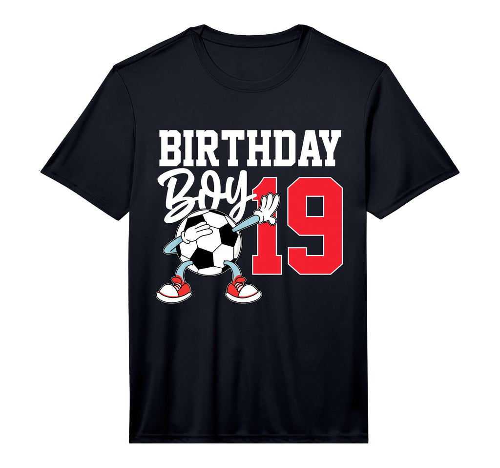 19Th Birthday Soccer 19 Year Old T-Shirt - Casual Everyday Wear Men Women - T-Shirt, Sweatshirt, Hoodie