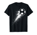 Soccer Ball Breaking Through Wall T-Shirt - Streetwear Style Men Women - T-Shirt, Sweatshirt, Hoodie