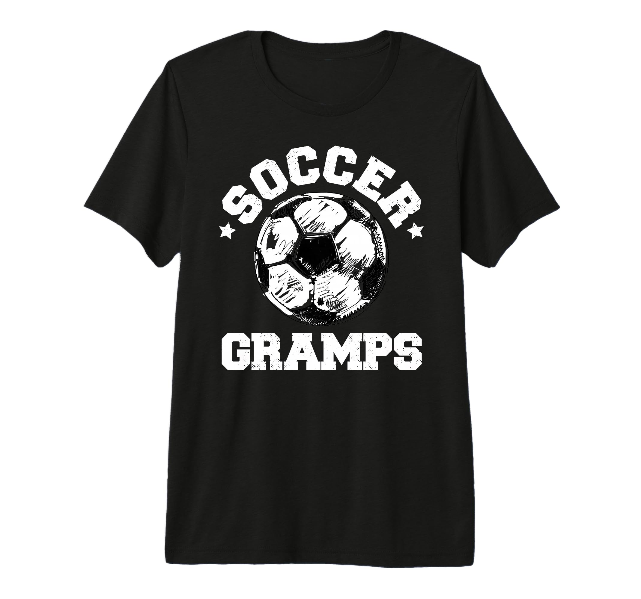 Mens Soccer Gramps Soccer Ball T-Shirt - Casual Everyday Wear Men Women - T-Shirt, Sweatshirt, Hoodie
