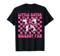 Soccer Sister Soccer Coquette Little T-Shirt - Minimalist Print Men Women - T-Shirt, Sweatshirt, Hoodie
