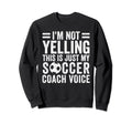 Im Not Yelling This Is Just My Sweatshirt - Minimalist Print for Adults - T-Shirt, Sweatshirt, Hoodie