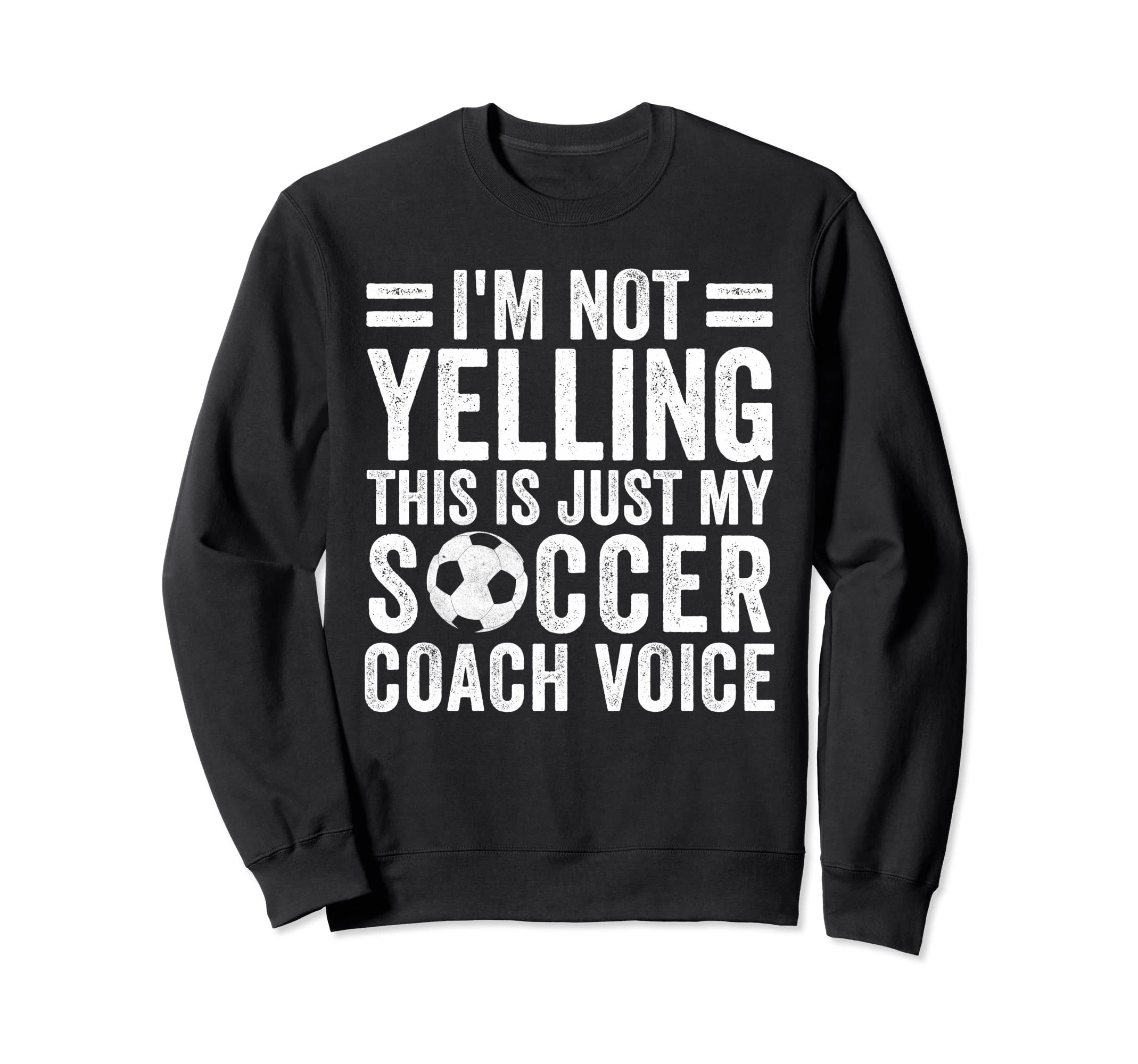 Im Not Yelling This Is Just My Sweatshirt - Minimalist Print for Adults - T-Shirt, Sweatshirt, Hoodie