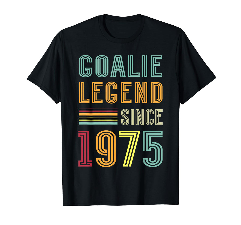 Goalkeeper Legend 1975 Sports Goal T-Shirt - Aesthetic Graphic Men Women - T-Shirt, Sweatshirt, Hoodie