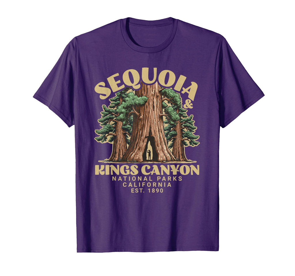 Sequoia Kings Canyon National T-Shirt - Casual Everyday Wear Men Women - T-Shirt, Sweatshirt, Hoodie