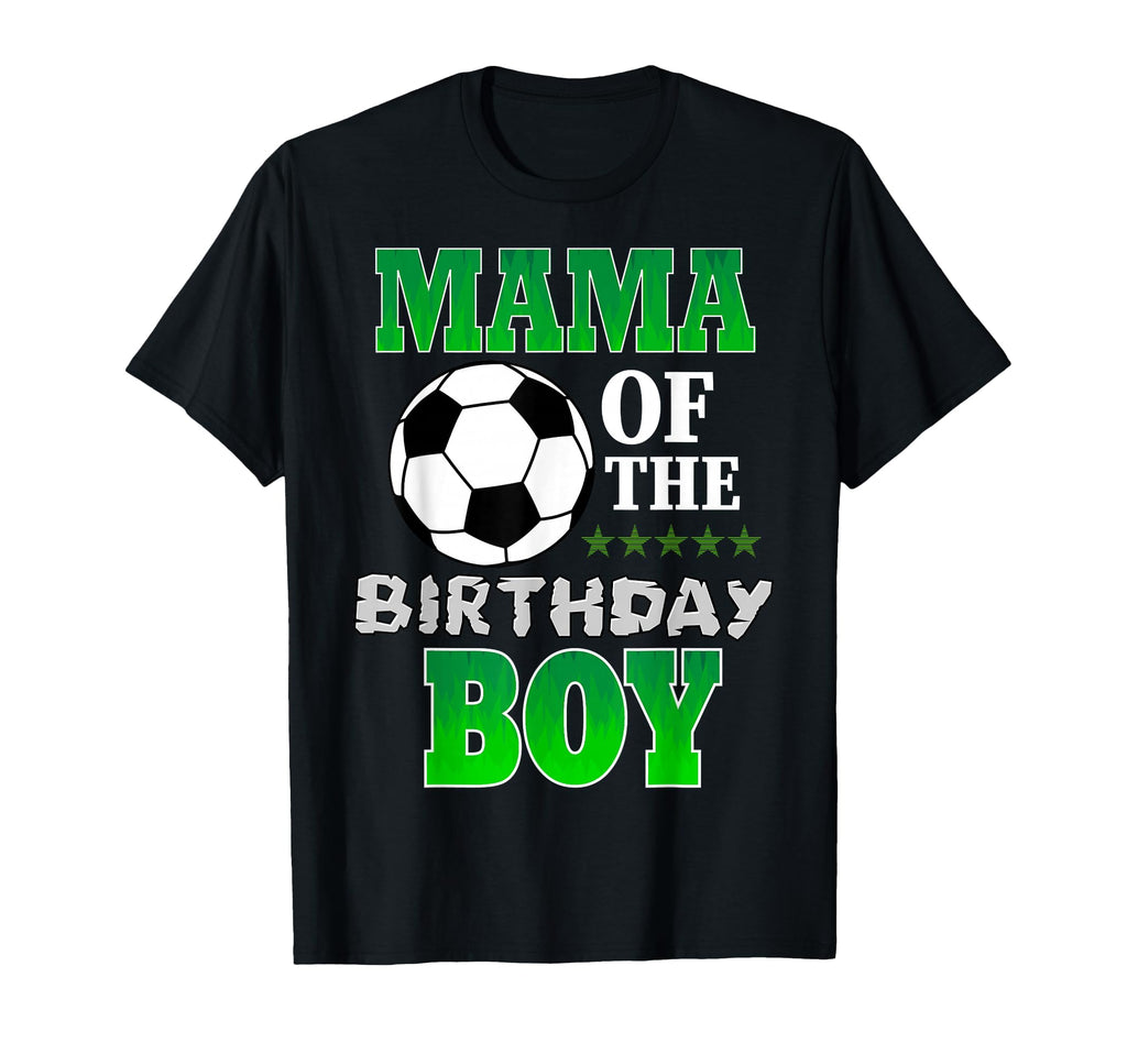 Mama Birthday Soccer Stars Outfit T-Shirt - Custom Art Print for Adults - T-Shirt, Sweatshirt, Hoodie