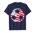 Patriotic Soccer Player Coach T-Shirt - Casual Everyday Wear Unisex - T-Shirt, Sweatshirt, Hoodie