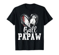 Ball Grandpa Heart Baseball T-Shirt - Casual Everyday Wear for Adults - T-Shirt, Sweatshirt, Hoodie