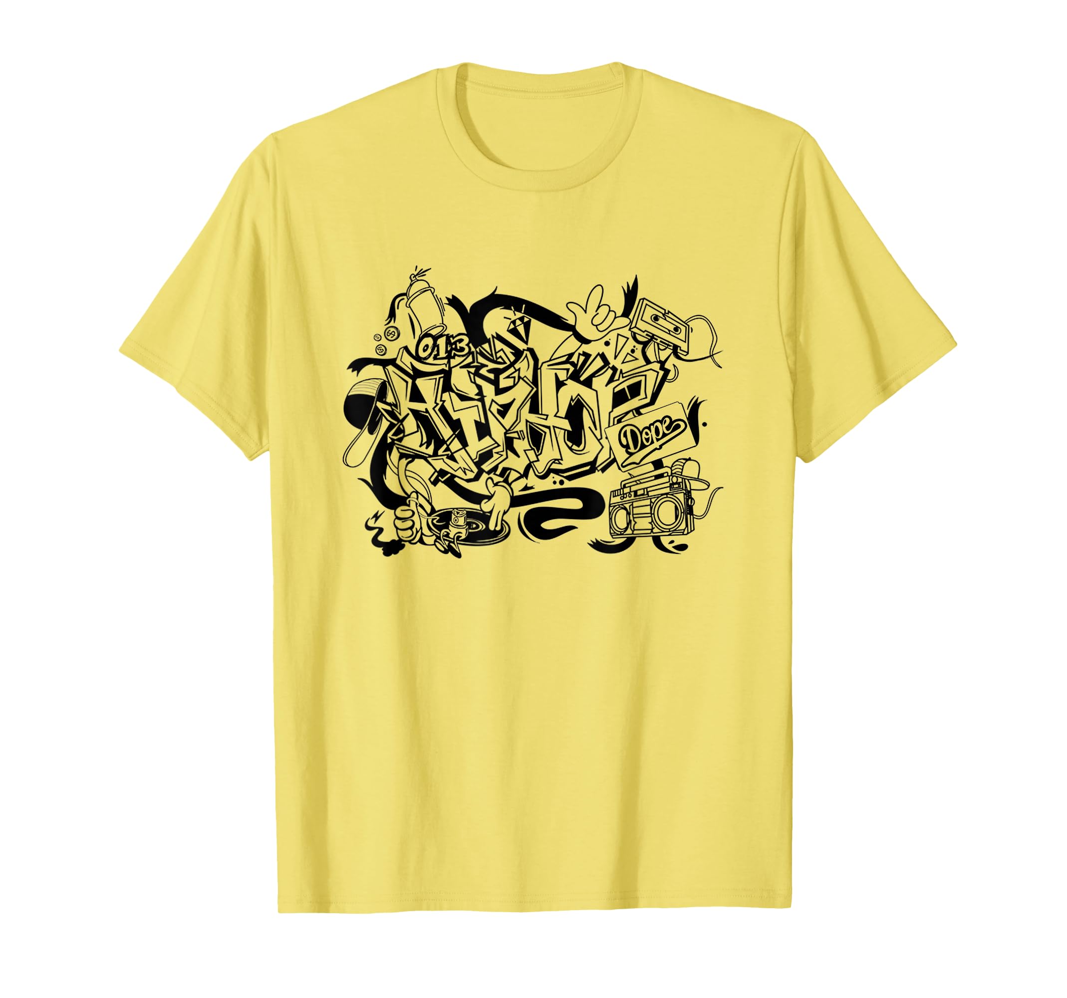 Rap Old School Hip Hop Graffiti T-Shirt - Casual Everyday Wear Men Women - T-Shirt, Sweatshirt, Hoodie