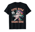 Rizzler Aura Soccer Unicorn Chaos T-Shirt - Novelty Apparel for Adults - T-Shirt, Sweatshirt, Hoodie