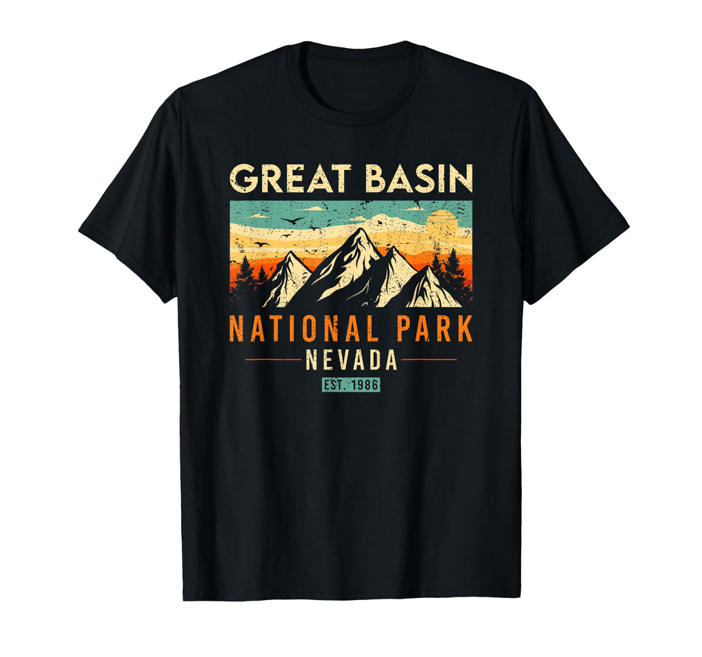 Great Basin Est 1986 Nevada T-Shirt - Fun Novelty Design Men Women - T-Shirt, Sweatshirt, Hoodie