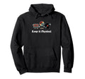 Keep It Physical Music Lovers Cd Hoodie - Casual Everyday Wear Men Women - T-Shirt, Sweatshirt, Hoodie