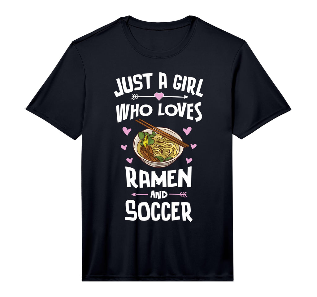 Ramen And Soccer Anime Gift Teen T-Shirt - Minimalist Print Unisex - T-Shirt, Sweatshirt, Hoodie