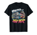 Raised Old School Hip Hop Cassette T-Shirt - Streetwear Style Men Women - T-Shirt, Sweatshirt, Hoodie