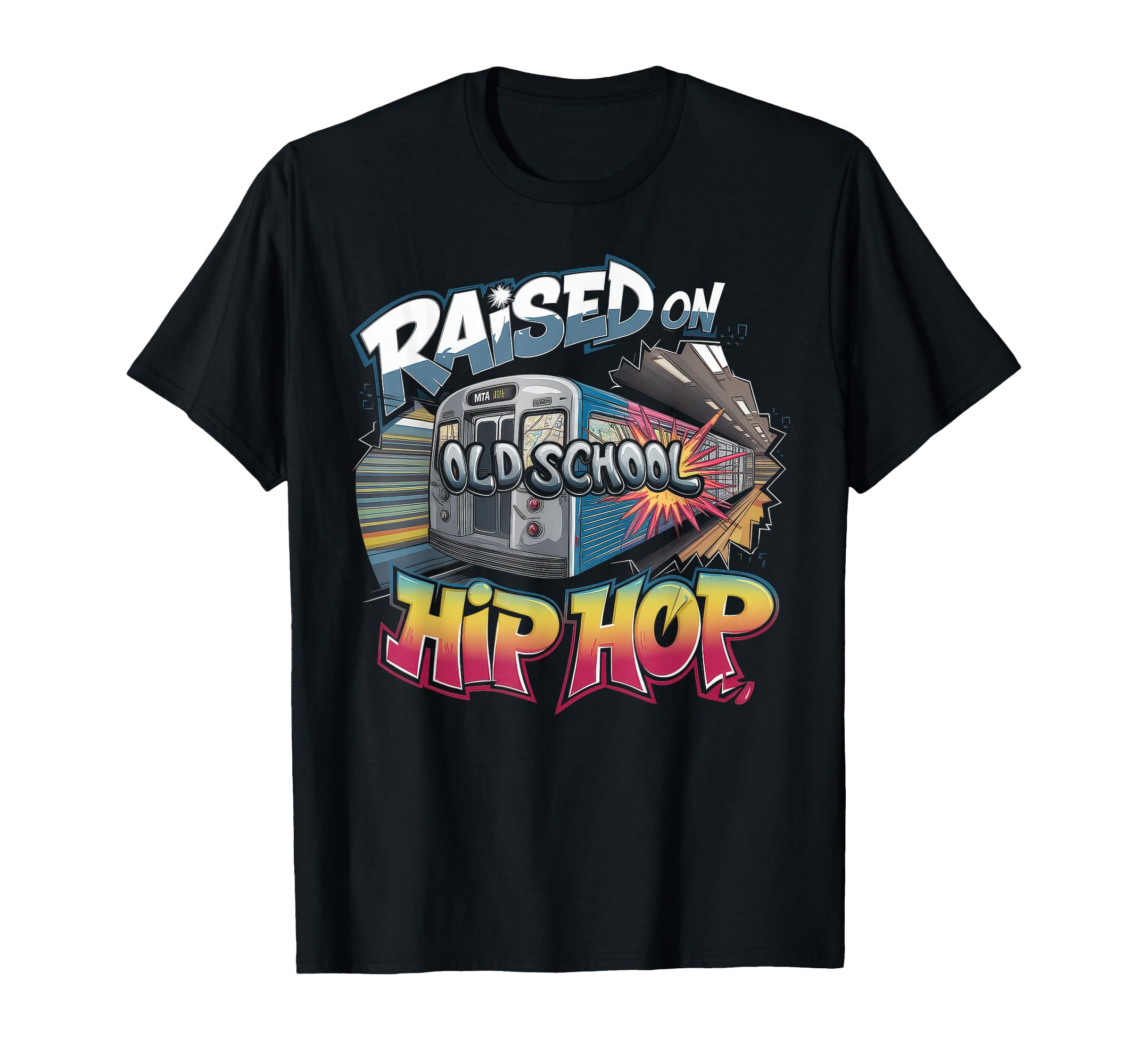 Raised Old School Hip Hop Cassette T-Shirt - Streetwear Style Men Women - T-Shirt, Sweatshirt, Hoodie