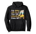 Roller Skating Skate 1970S Ill Roll Hoodie - Novelty Apparel Men Women - T-Shirt, Sweatshirt, Hoodie