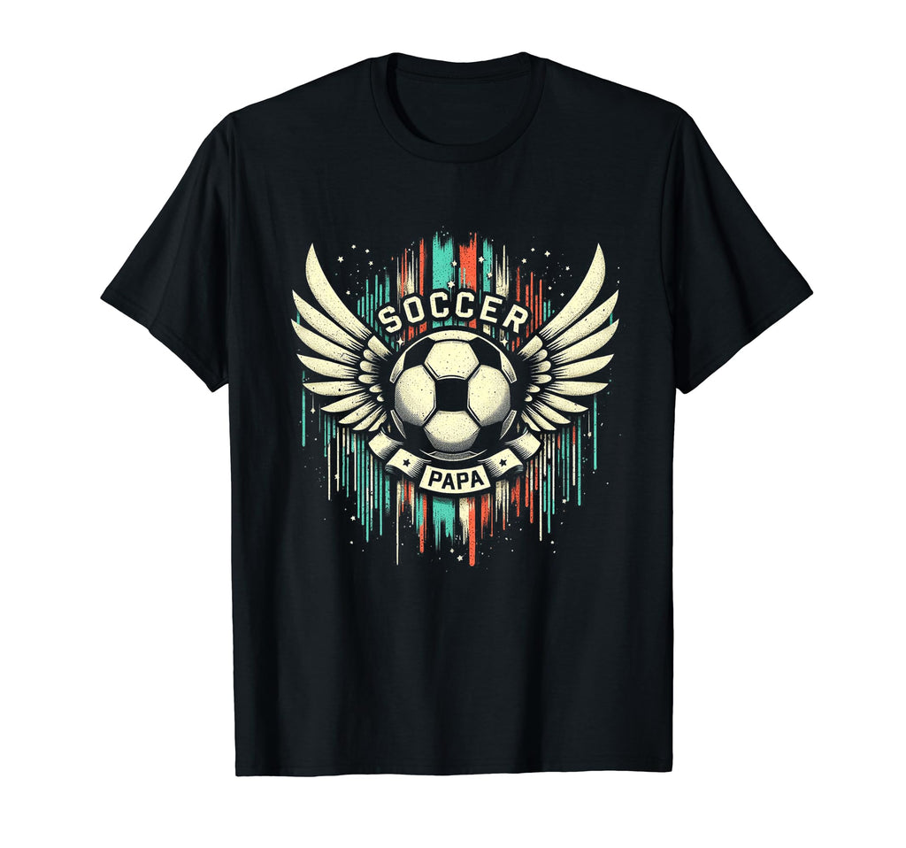 Soccer Papa Family Matching Dad Fathers T-Shirt - Trendy Graphic Men Women - T-Shirt, Sweatshirt, Hoodie