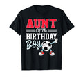 Aunt Birthday Soccer Party Family T-Shirt - Fun Novelty Design for Adults - T-Shirt, Sweatshirt, Hoodie