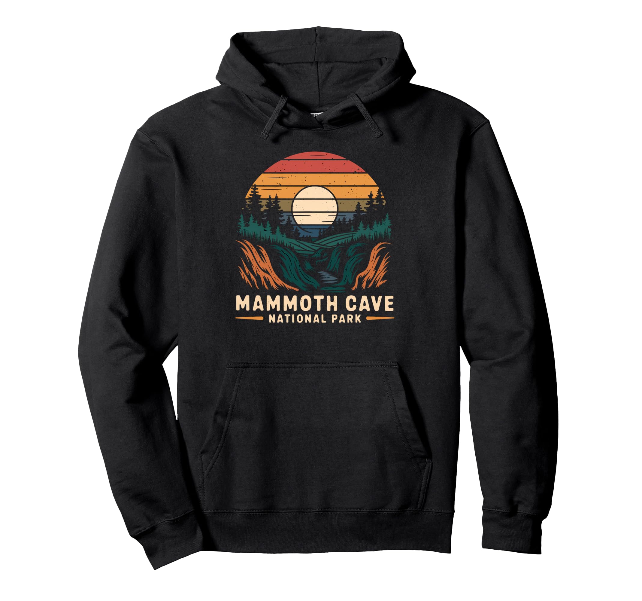 Mammoth Cave National Park Kentucky Hoodie - Aesthetic Graphic for Adults - T-Shirt, Sweatshirt, Hoodie