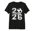 Class 2026 Soccer Senior 2026 Back T-Shirt - Custom Art Print for Adults - T-Shirt, Sweatshirt, Hoodie