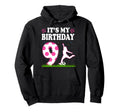 Its My 9Th Birthday Soccer Theme 9 Hoodie - Casual Everyday Wear Men Women - T-Shirt, Sweatshirt, Hoodie