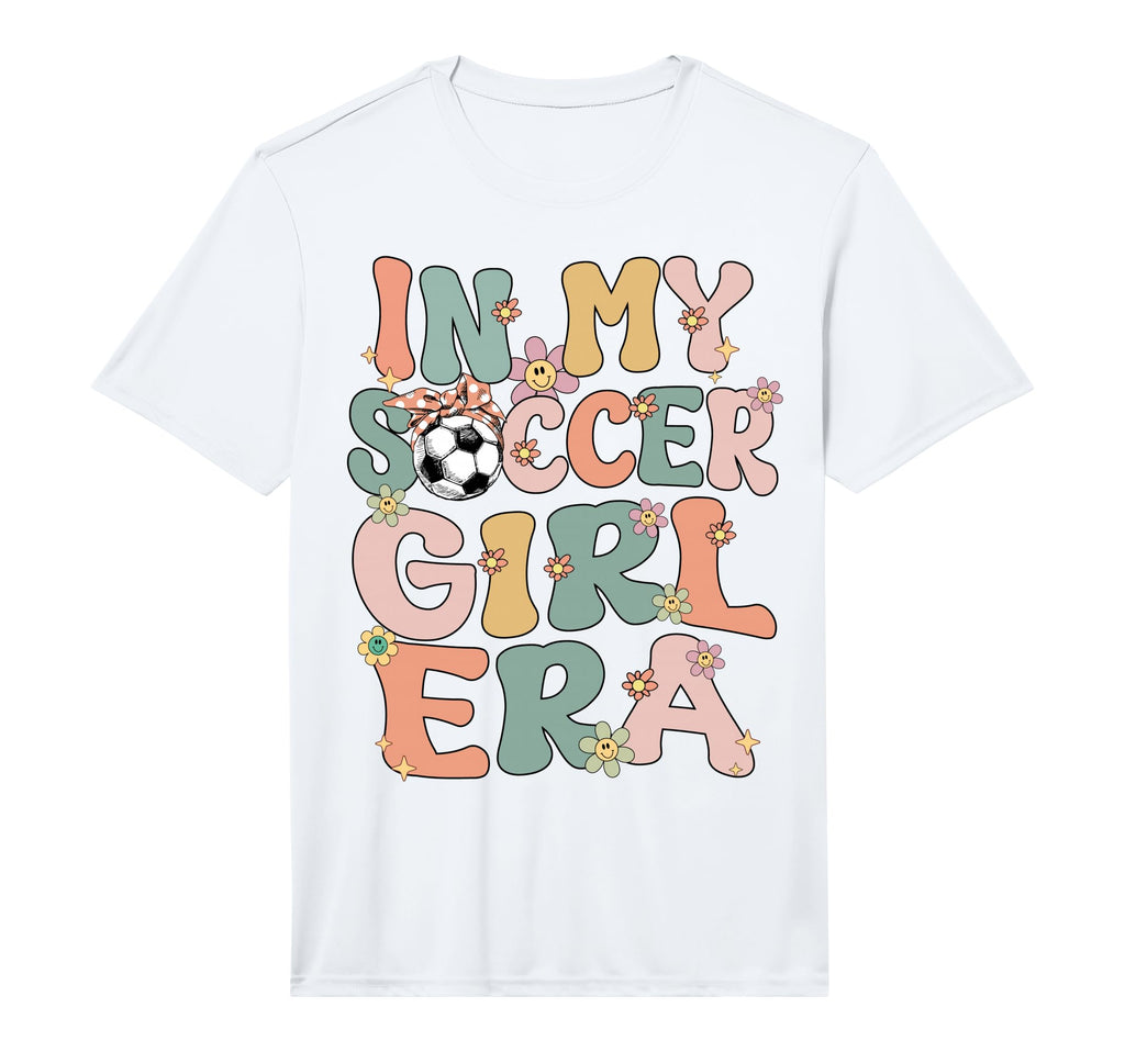 My Soccer Era Groovy Soccer Soccer T-Shirt - Minimalist Print Men Women - T-Shirt, Sweatshirt, Hoodie