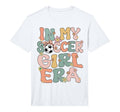 My Soccer Era Groovy Soccer Soccer T-Shirt - Minimalist Print Men Women - T-Shirt, Sweatshirt, Hoodie