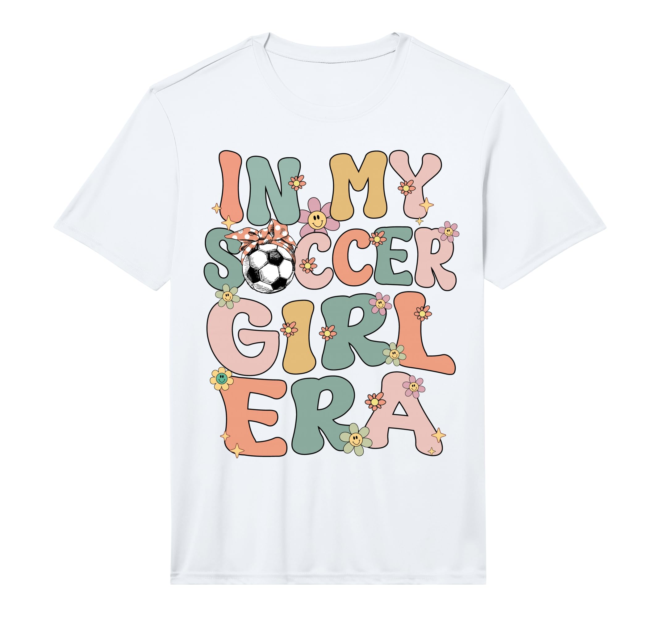 My Soccer Era Groovy Soccer Soccer T-Shirt - Minimalist Print Men Women - T-Shirt, Sweatshirt, Hoodie
