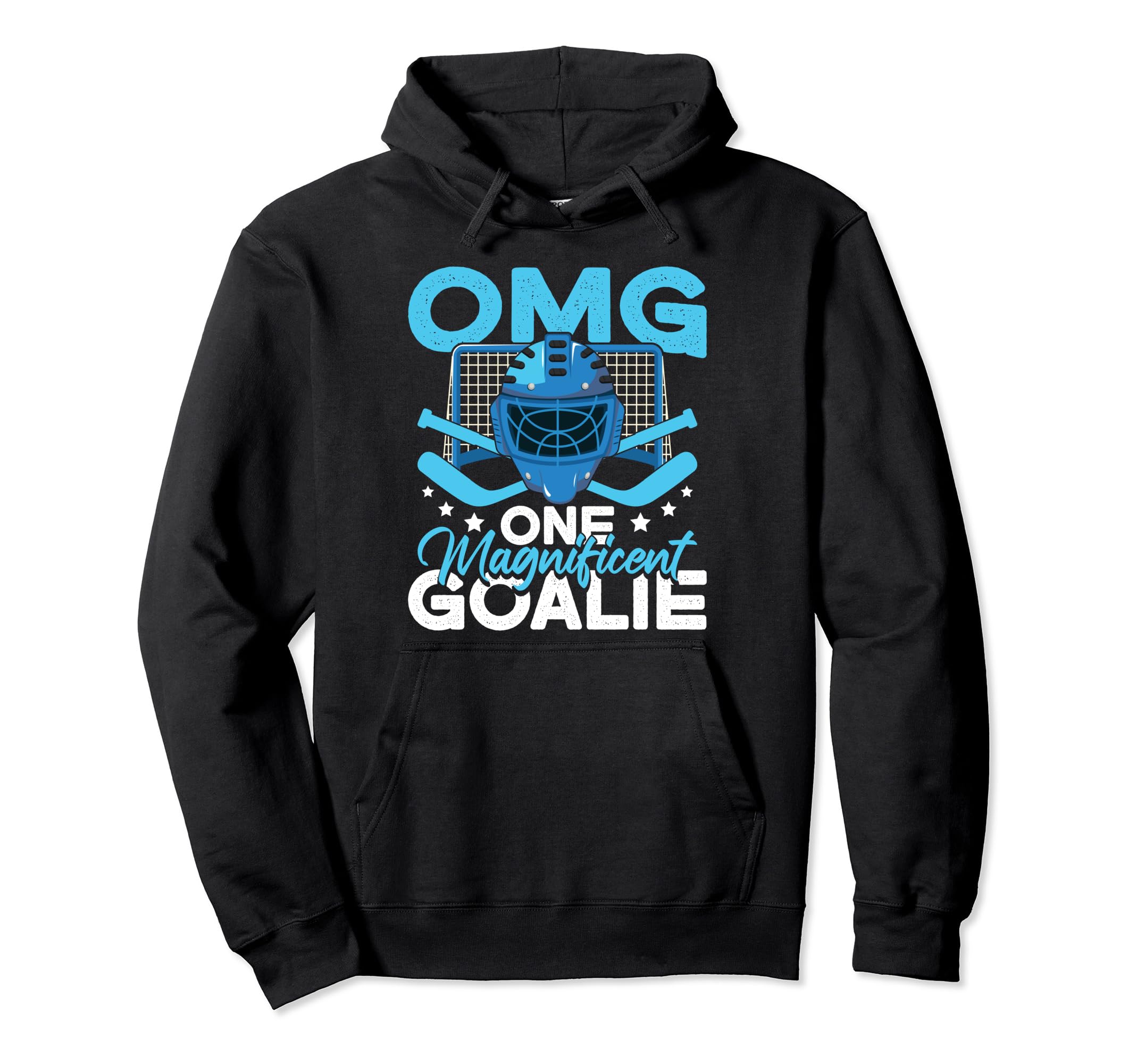 Goaltender Ice Hockey Player Ice Hoodie - Streetwear Style for Adults - T-Shirt, Sweatshirt, Hoodie